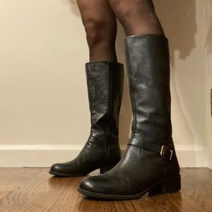 Black Below The Knee Boots